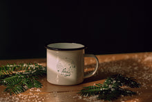 Load the image into the gallery viewer, Retro-Tasse – Emaille, 350 ml